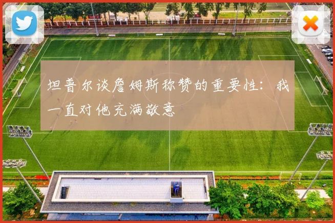 坦普尔谈詹姆斯称赞的重要性：我一直对他充满敬意